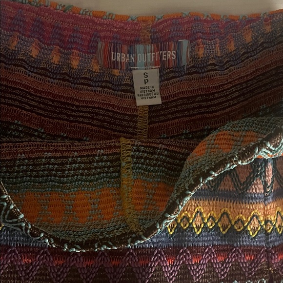 Colorful Patterned Mini Skort - Picture 2 of 3